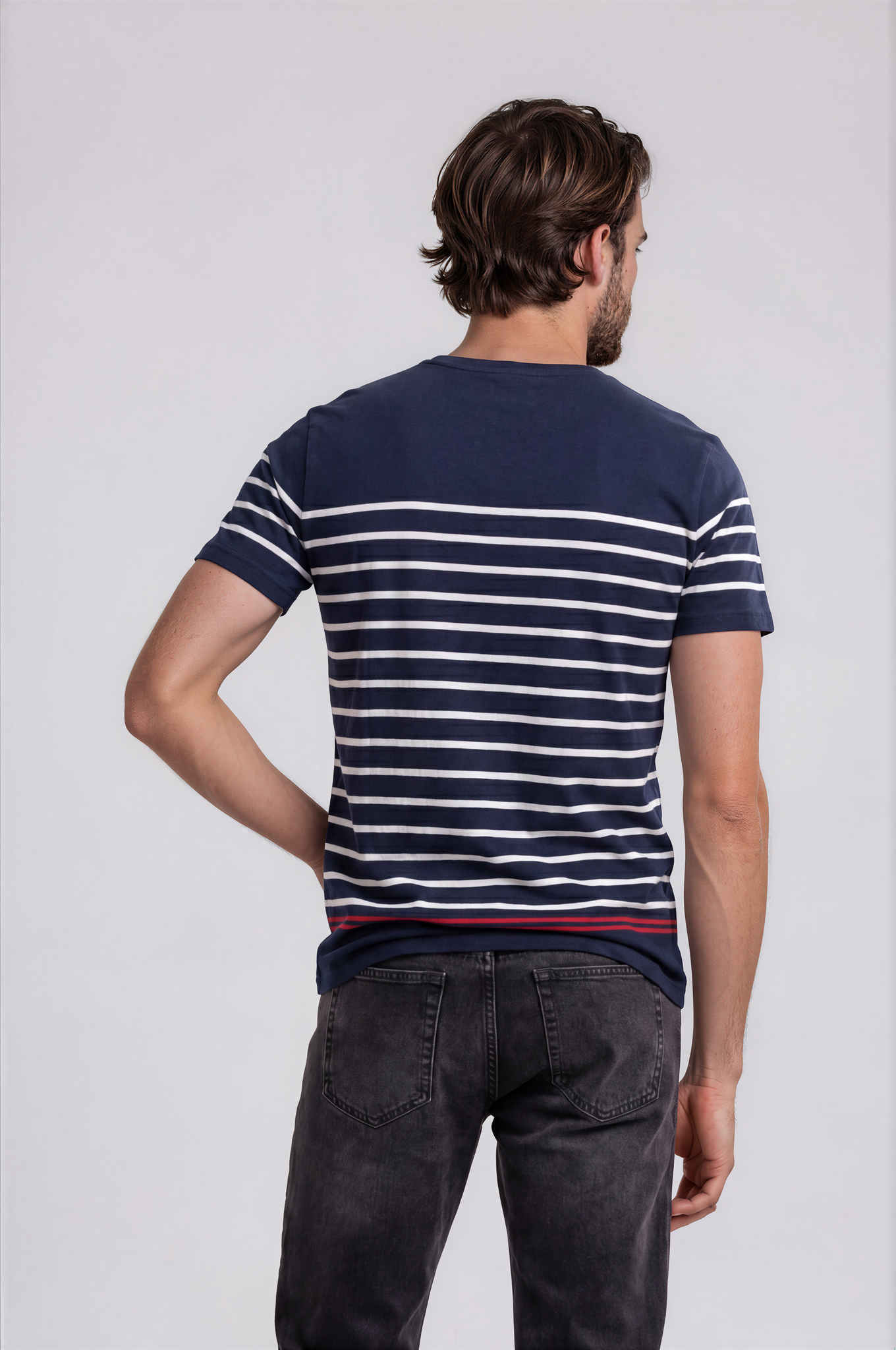 Kurzarm-T-Shirt COBALT